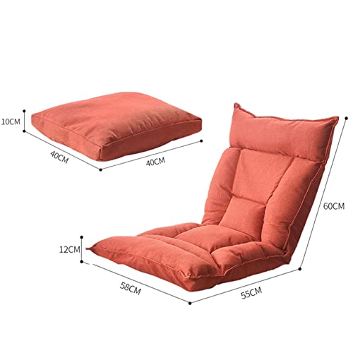 Chaise longue d'intérieur avec 5 angles réglables et dossier coussiné vert
