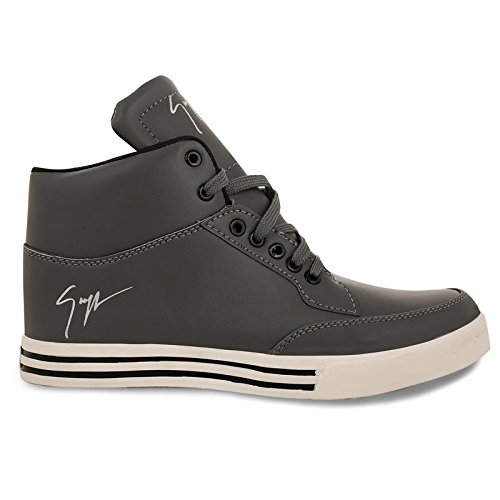 Buy U.S.TRACTION High Ankle Dancing Grey Sneakers at Amazon.in