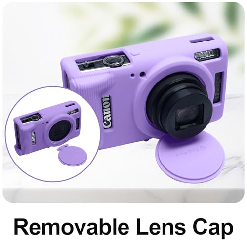 Funda Easy Hood para Canon PowerShot IXY 650, silicona suave miniatura 2