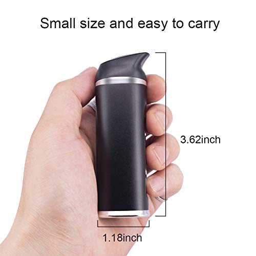 Vaporizer-Tragbarer Verdampfer Kräuter mit Ceramic Chamber and OLED Display, No Nicotine No liquid (Schwarz) – Bild 6
