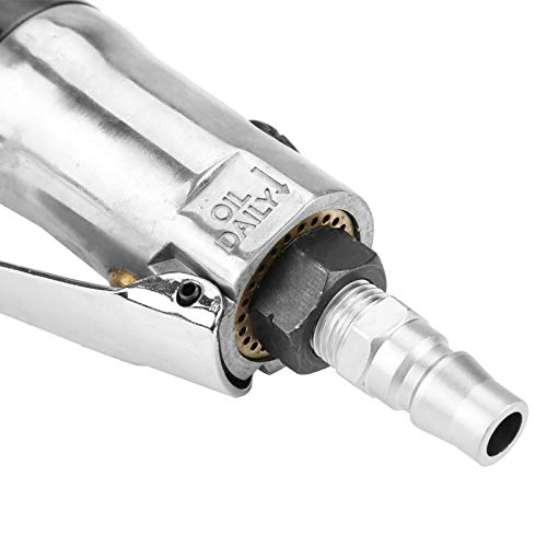 schlagschrauber,pneumatischer Luftratschenschlüssel 1/4 Zoll/3/8 Zoll Vierkant Ratschenluftschlüssel,mit Vierkantantrieb und geradem Schaft,300 U/min,1/4 Einlassanschluss, 90 psi Luftdruck(1/4)