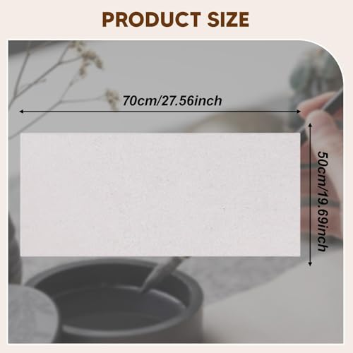 Tapis de dessin en feutre pour calligraphie blanche et peinture en école - 5