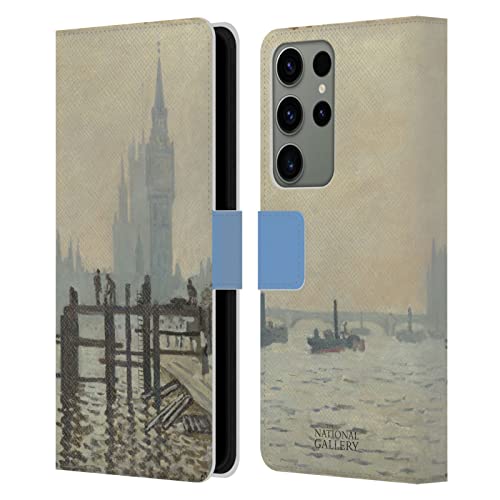 Carcasa de cuero tipo libro Samsung Galaxy S23 Ultra 5G Monet Thames