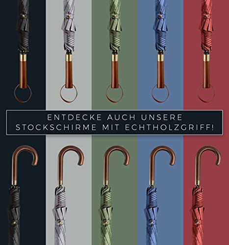 Sturmfester Regenschirm Sapor Design mit Lotus Effekt