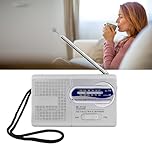 AM/FM Portable Radio, Long Battery Life AM FM Transistor Radio, Superior Sound with 8Ω 0.5W Built in Speakers, Compact Design for Home, Travel, Emergency, Gift for Seniors & Sports Fans
