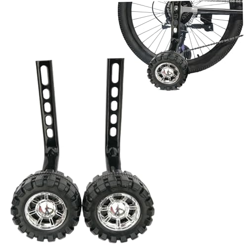 Bike Training Wheels 1Pair Heavy Duty Training Wheels for Kids Bike Silent Stable Kids Support Small Wheel for 12 14 16 18 20 Inch for miniatura 4