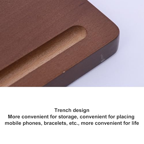 Soporte para llaves de madera que soluciona el desorden y pérdida de joyas 8