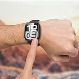 YOFITAR for Apple Watch 11/10 ケース 46mm アップルウォッチ 11/10保護カバー 液晶フィルム 一体型 Apple Watch シリーズ 11/10 対応 PC素材 耐衝撃 全面保護 超薄型 装着簡単 高透過率 指紋防止 傷防止 アップルウォッチ 10 アクセサリー apple watch 11/10 case（ブラック，46mm)