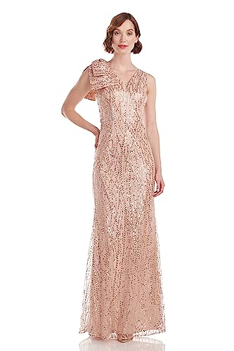 Image of JS Collections Womens Dakota Bow Mermaid GownDress