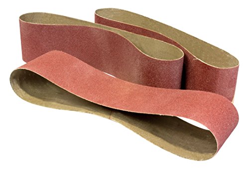 WEN 6502SP2 120-Grit 4 x 36" Belt Sander Sandpaper (3 Pack)