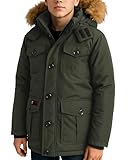 CANADA WEATHER GEAR Boy Winter Coat - Heavyweight Water and Wind Resistant Boys Winter Parka Jacket Ski...