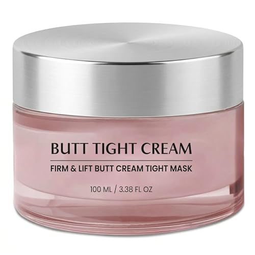 Foffreo Butt TIGHT Lift Firm Cream - Tighten and Firm Booty Reduce Loose and Crepey Skin Cellulite Cream for Visible Firmness Reduce Cellulite Appearance 100 ml