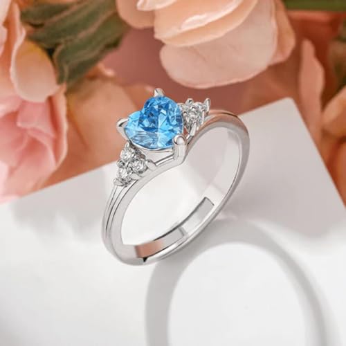 Image of Zarkan 925 Hallmark Heart Pure Silver Rings