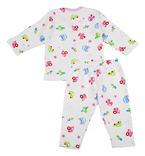 Image of Dowin Cotton Rich Front Open Baby Night Suit