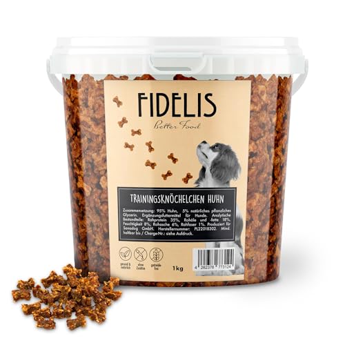 Trainingsknöchelchen Huhn (1kg-Eimer)