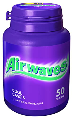 Airwaves Kaugummi | Cool Cassis | Lila, zuckerfrei | 6 Dosen (6 x 50 Dragees) - Image 3