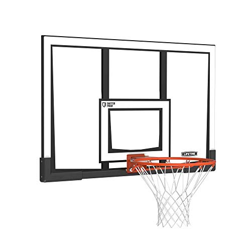 Lifetime 90087 52 Inch Shatterproof Backboard and Rim Combo Kit - Thumbnail 2