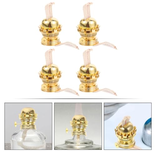 Soporte de mecha Gatuida para revivir la iluminación cálida de las lámparas de aceite en cenas 5