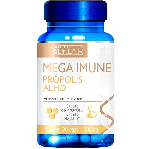 EXTRATO PRÓPOLIS+ALHO EM PÓ 30 CÁP. Dr. Lair Upnutri
