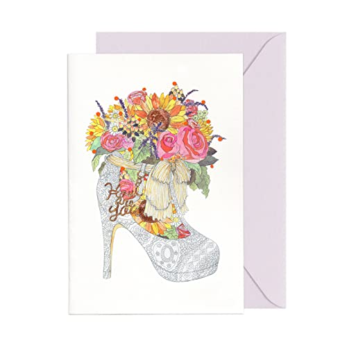 ymiidesignz bZ[WJ[h t Lace Heel Bouquet m01-016