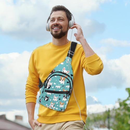 Mochila cruzada de perros que soluciona la falta de espacio al correr y entrenar 6
