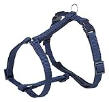 TRIXIE TRIXIE Premium Katzengeschirr mit Leine, 25-45 cm/10 mm, 1,20 m, Indigo, 41751, small/medium