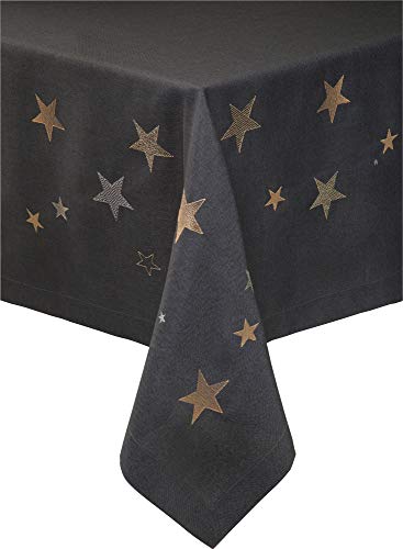 Erwin Müller Tischdecke anthrazit Größe 150x250 cm