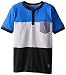 U.S. Polo Assn. Big Boys' Cut and Sewn Color Block Henley Shirt