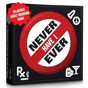 Never Have I Ever Drinking Edition Board Game for Adults | Fun Game Night Party Drinking Games for Adults | for 2+ Players | Ages 17+