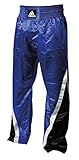 adidas Kickboxhose Team blau 170 - S - Hose Kickboxen