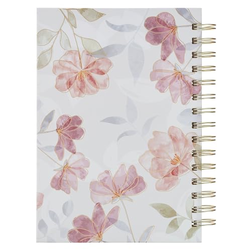Image of Christian Art Gifts Spiral Journal: Walk By Faith - 2 Corinthians 5:7
