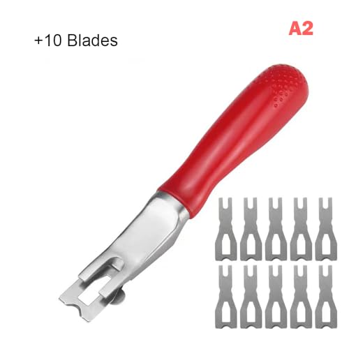 Skiving Knife with 10 Blades