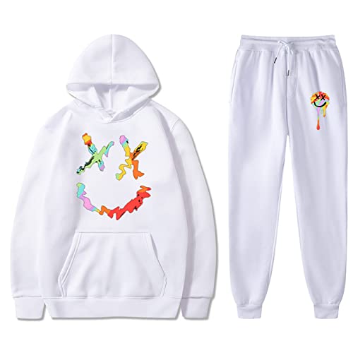 Sweat à capuche homme et femme pull molleton ample C-12 taille XXL confortable