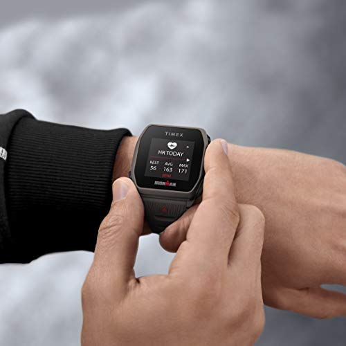 Timex Ironman R300 Gps Smartwatch With Heart Rate 41Mm – Dark Gray With Silicone Strap #TOP5