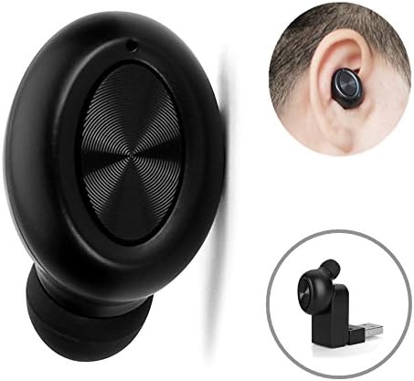 YIku True Wireless Mini Bluetooth Earbuds Magnetic Charging In-Ear Headphones Ultra-Light Headset for Android and IOS Smartphones