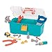 Battat Tool Set Toy for Toddlers and Kids 15-Piece Builder Toolbox for Ages 3 and Up