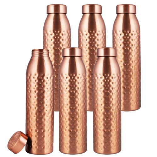 NORMAN JR, Copper Water Bottle 1L - Gift Box of
