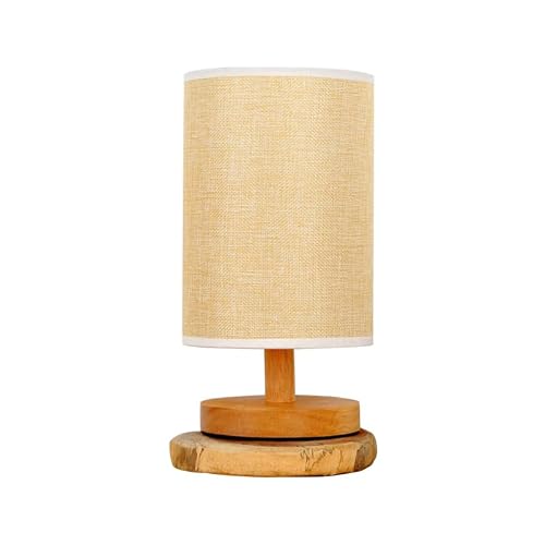 Mobestech Bedside Light USB Table Lamp USB Desk Lamp Dimmable Bedside Light Modern Bedside Lamp Modern Bedside Light Nightstand Lamps Bedroom Lamps Wood Bedside Lamp Dimmer Simple Yellow LED