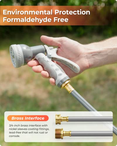 Ayleid AY4-JP35N100 Retractable Garden Hose Reel,1/2 In X 100 Ft Wall Mounted Hose Reel thumb #5