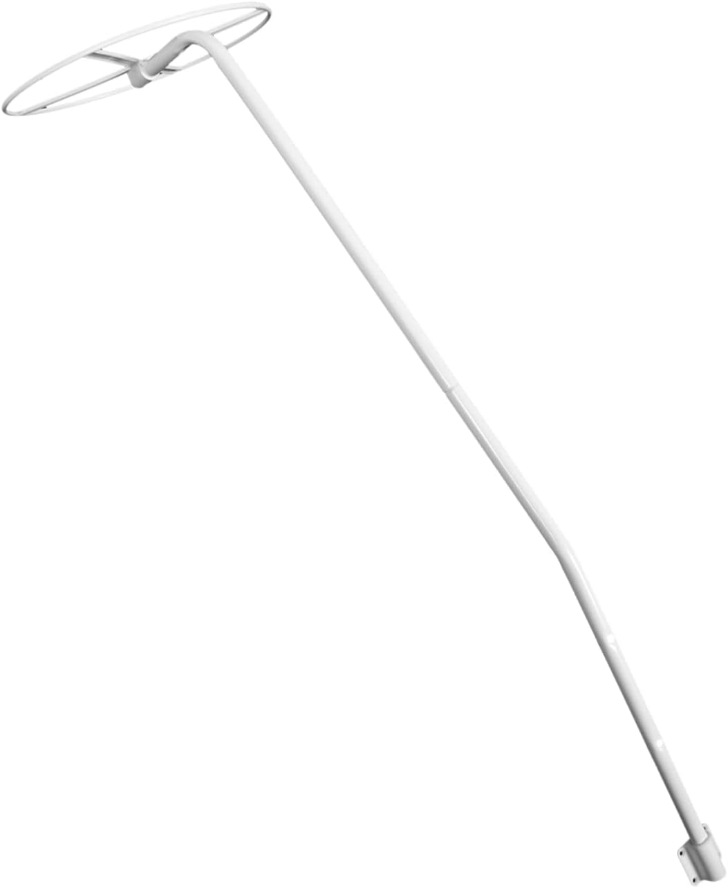 Cabilock Crib Mosquito Net Fixed Two Section Canopy Holder with Screws and Nuts Easy to Assemble Bed Net Mounting Accessory for Cribs and Cots