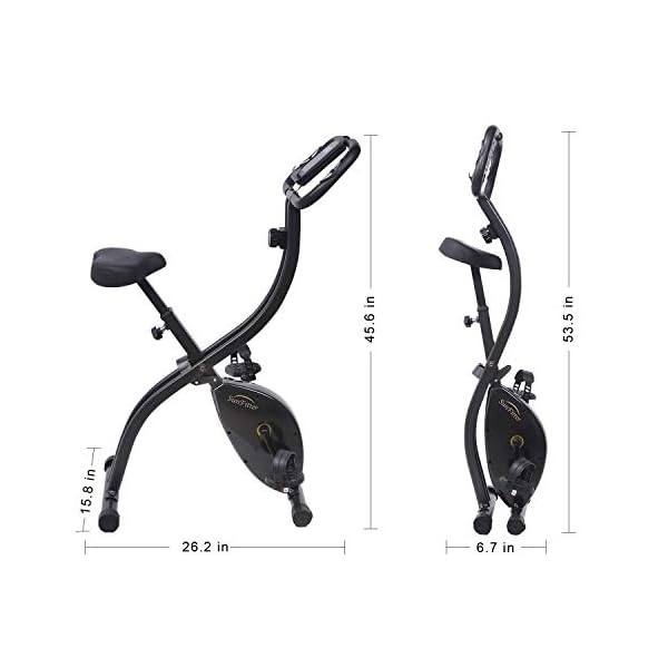 SunFitter Exercise Bike Upright Cycling Bike Home Use