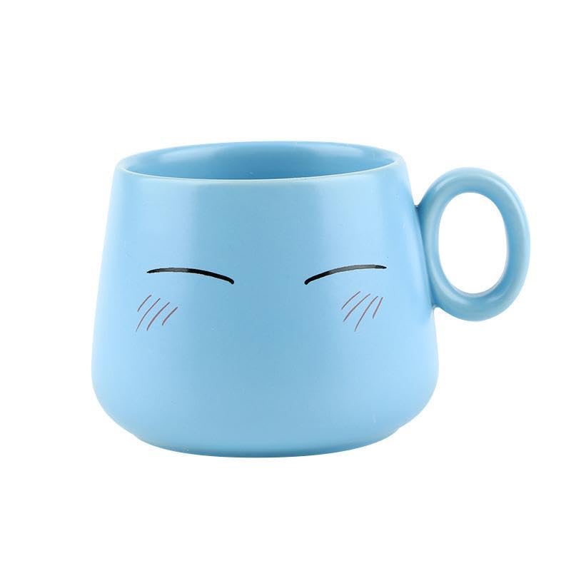 Rimuru Schleim Anime Tasse – 3D-Keramikbecher Mit Deckel, Offiziell Lizenziert