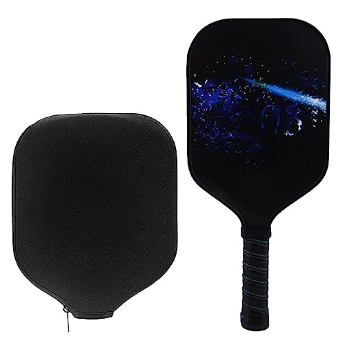 Raquetas de fibra de vidrio – Juego de paletas de fibra de vidrio para pickleball – Raqueta y pelotas ligeras de pepinillo, equipo de bola de pepinillo de fibra de vidrio para adultos Kerali
