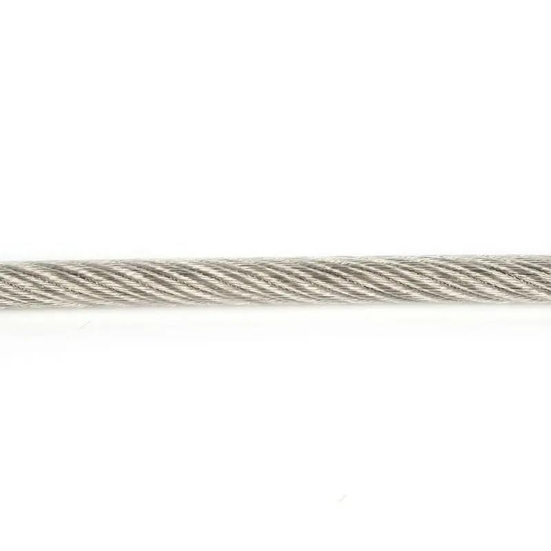 Fune Metallica ad Alta Resistenza, Stendibiancheria Flessibile in Acciaio Inox con Cavo Morbido, Diametro 0,8/1/1,5/2/2,5/3/4/5/6/8/10 mm(2mm)
