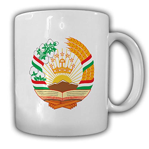 Tasse République du Tadjikistan emblème Douchanbe Café Mug #13935