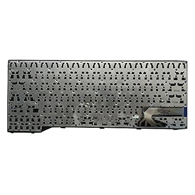 Laptop Replacement Keyboard Compatible for Fujitsu Lifebook E733 E734 E743 E744 U745 E547 E736 E746 No Backlit (Black Border)