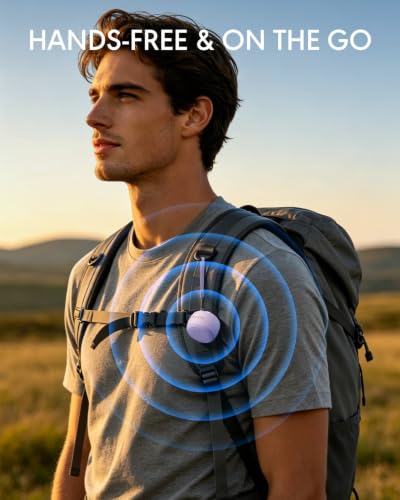 Image of Mini Bluetooth Speaker Wireless, Tiny Small Speaker with Built-in Mic & TWS Pairing, Portable for Indoor /Outdoor /Travel /Gifts (Purple)