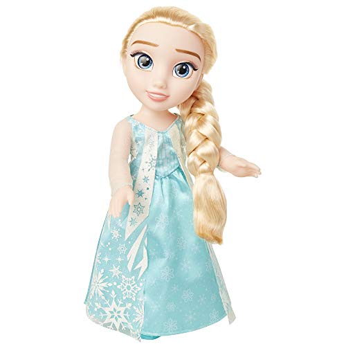 Disney Frozen Elsa Doll with Movie Inspired Icy Blue Outfit, Blue Shoes and Long Braided Hair Style - Image 2