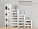 HOMIDEC Shoe Storage, 10-Tier Shoe Rack Organizer for Closet 20 Pair Narrow Shoes Shelf Cabinet for Entryway, Bedroom and Hallway