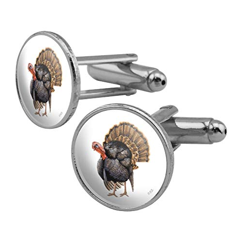 Set de Mancuernas Redondas Wild Turkey Color Plateado miniatura 1